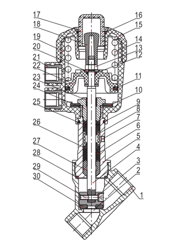Inner structures AIRTAC - Solenoid valve 2J Series