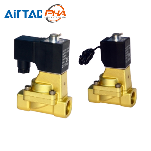 AirTAC - Solenoid Valve โซลินอยด์วาล์ว ทองเหลือง 2KW Series AirTAC - Solenoid Valve โซลินอยด์วาล์ว ทองเหลือง 2KW Series
