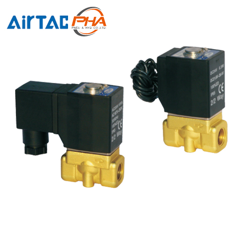 AirTAC - Solenoid Valve โซลินอยด์วาล์ว ทองเหลือง 2W Series AirTAC - Solenoid Valve โซลินอยด์วาล์ว ทองเหลือง 2W Series