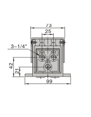 Dimensions AirTAC - Mechanical Valve 4F Series Dimensions AirTAC - Mechanical Valve 4F Series
